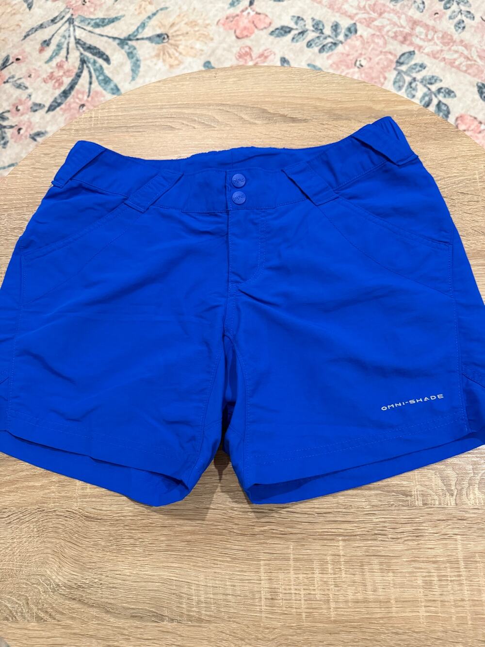 Columbia Women's Coral Point ll Short size small blue outdoors, boating, fishing